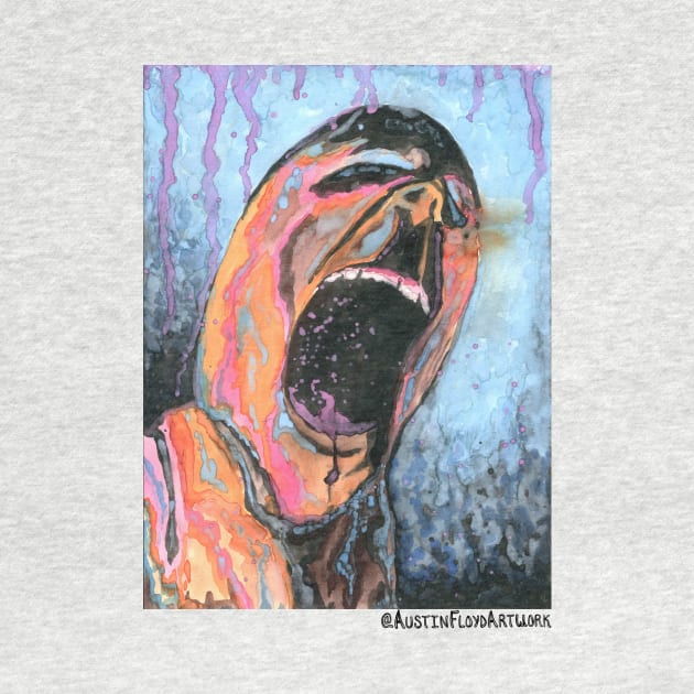 Series of Screams - Pain by Austin Floyd Artwork
